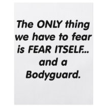 Fear Bodyguard flyers by Fear_Itself Fear Bodyguard flyers
