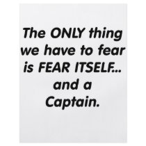 Fear Captain flyers