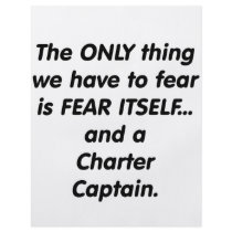 Fear Charter Captain flyers