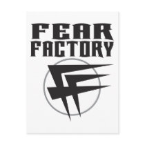 Fear Factory Postcard by fearfactory Fear Factory Postcard
