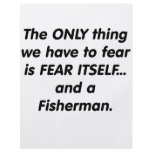 Fear fisherman custom flyer