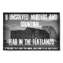 Fear In The Flatlands Documentary Poster posters by tdreed Fear In The Flatlands Documentary Poster posters