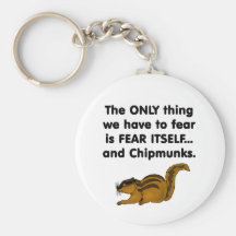 Fear Itself Chipmunks Key Chain