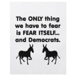 Fear Itself Democrats flyers