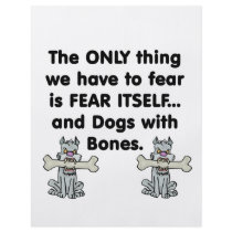 Fear Itself Dogs with Bones Flyer Design