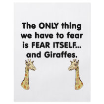 Fear Itself Giraffes Flyers
