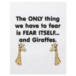 Fear Itself Giraffes flyers