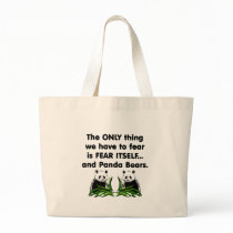 Fear Itself Panda bags