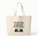 Fear Itself Panda bags