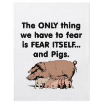 Fear Itself Pigs 1 Personalized Flyer
