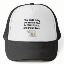 Fear Itself Polar Bears Mesh Hat