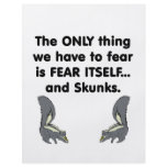Fear Itself Skunks flyers