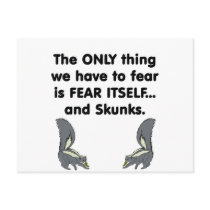 Fear Itself Skunks postcards