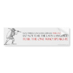 Fear Latin Students (Spartan Warrior)