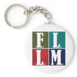 Fear Less Love More Key Chain