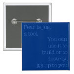 Fear Magnet Pin