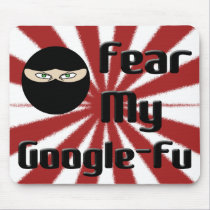 Fear My Google Fu! mousepads