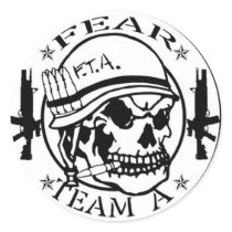 Fear Nam Style Sticker