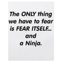 Fear Ninja flyers by Fear_Itself Fear Ninja flyers
