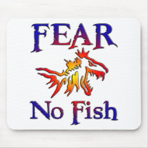 FEAR NO FISH MOUSEPAD
