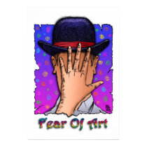 Fear Of Art Poster posters