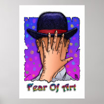 Fear Of Art Poster