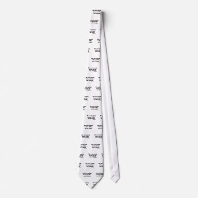 Fear of Life quote Tie by quoted