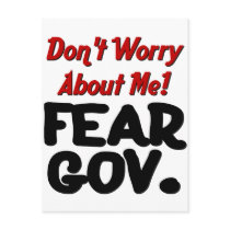 fear postcard