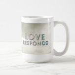 FEAR Reacts - LOVE Responds Mugs mugs