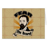 Fear the Beard, Funny Mustache Card