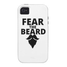 Fear the Beard Vibe iPhone 4 Covers