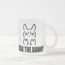 FEAR THE BUNNY - Frosted mugs