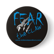Fear the Claw Button by mpaproshop Fear the Claw Button