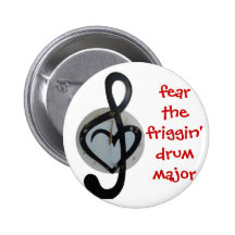 fear the drum major pin
