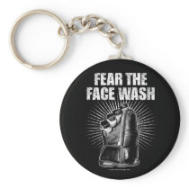 Fear The Face Wash keychains