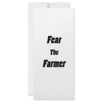 fear the farmer rack card template