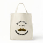 Fear The Mustache Bag Light