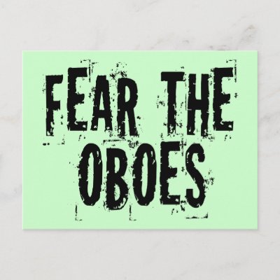 Fear The Oboes