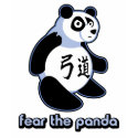 Fear The Panda ladies t-shirt