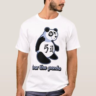 panda shirt painting