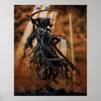 Fear The Reaper Poster print