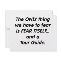 fear tour guide invitations