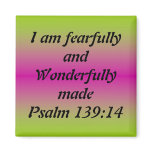 Fearfully and Wonderfully Made magnets