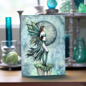 Fearless Fairy Greeting Card by Molly Harrison by robmolily Fearless Fairy Greeting Card by Molly Harrison