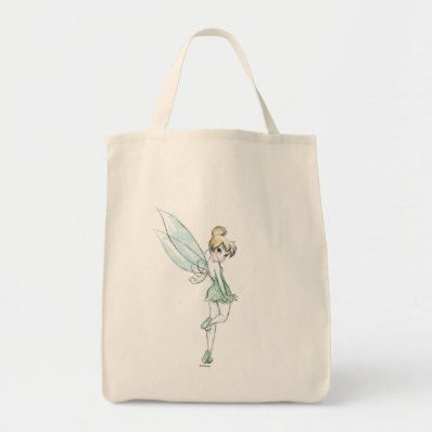 Fearless Tinker Bell Grocery Tote Bag