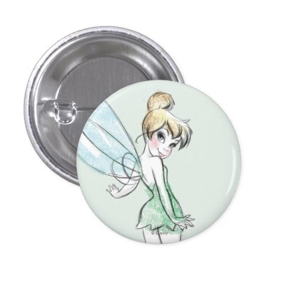 Fearless Tinker Bell Pinback Button