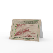 Feast of Dysfunction Card