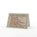 Feast of Dysfunction Card