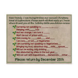 Feast of Dysfunction Postcards