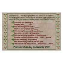 Feast of Dysfunction Stationery Paper